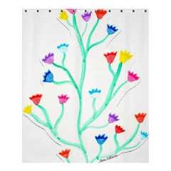 Cheerio Box Vine  Shower Curtain 60  X 72  (medium)  by okhismakingart