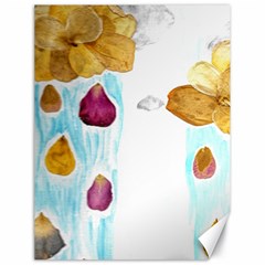 Rose Petal Shower Canvas 18  X 24  by okhismakingart