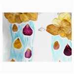 Rose Petal Shower Large Glasses Cloth Front