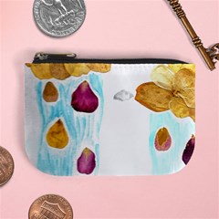 Rose Petal Shower Mini Coin Purse by okhismakingart