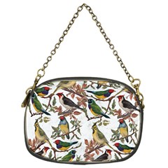 Vintage Birds Chain Purse (one Side) by Valentinaart