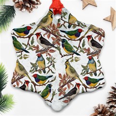 Vintage Birds Ornament (snowflake)