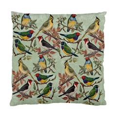 Vintage Birds Standard Cushion Case (one Side) by Valentinaart