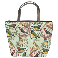 Vintage Birds Bucket Bag by Valentinaart