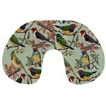 Vintage Birds Travel Neck Pillows Front