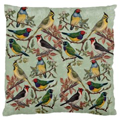 Vintage Birds Standard Flano Cushion Case (two Sides) by Valentinaart