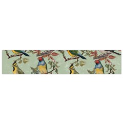 Vintage Birds Small Flano Scarf by Valentinaart