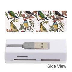 Vintage Birds Memory Card Reader (stick) by Valentinaart