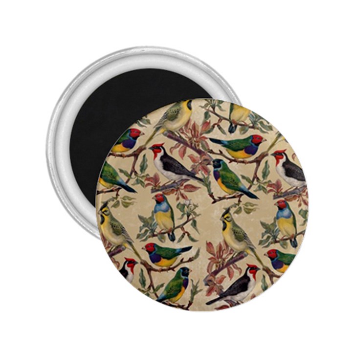 Vintage Birds 2.25  Magnets