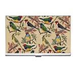 Vintage Birds Business Card Holder Front