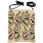 Vintage Birds Shoulder Sling Bag Front