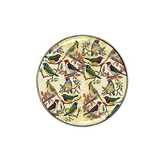 Vintage Birds Hat Clip Ball Marker (4 Pack) by Valentinaart