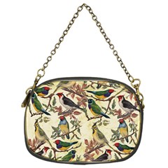 Vintage Birds Chain Purse (one Side) by Valentinaart