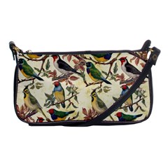 Vintage Birds Shoulder Clutch Bag by Valentinaart