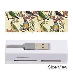 Vintage Birds Memory Card Reader (stick) by Valentinaart