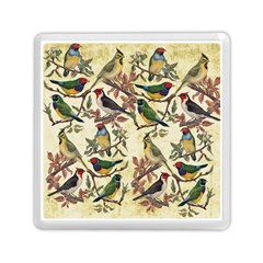 Vintage Birds Memory Card Reader (square) by Valentinaart