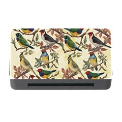 Vintage Birds Memory Card Reader With Cf by Valentinaart