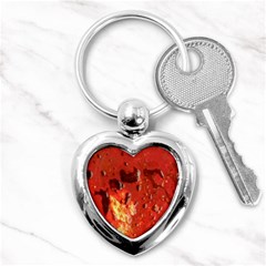 Golden Nebula Key Chains (heart)  by WILLBIRDWELL