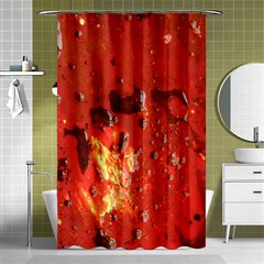 Golden Nebula Shower Curtain 48  X 72  (small)  by WILLBIRDWELL