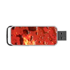 Golden Nebula Portable Usb Flash (one Side) by WILLBIRDWELL