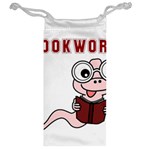 Literal Bookworm Jewelry Bag Back