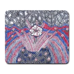 Abstract Flower Field Large Mousepads