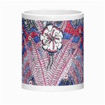 Abstract Flower Field Morph Mugs Center