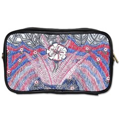 Abstract Flower Field Toiletries Bag (one Side) by okhismakingart