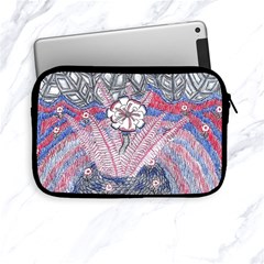 Abstract Flower Field Apple Ipad Mini Zipper Cases by okhismakingart