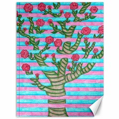 Notebook Flower Tree Canvas 36  X 48  by okhismakingart