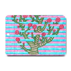 Notebook Flower Tree Small Doormat  by okhismakingart