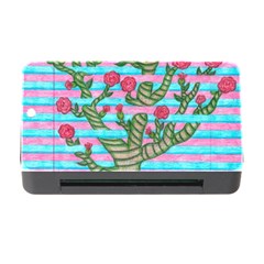 Notebook Flower Tree Memory Card Reader With Cf by okhismakingart