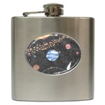 SPACE Hip Flask (6 oz) Front