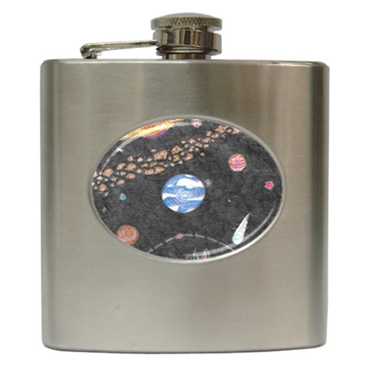 SPACE Hip Flask (6 oz)