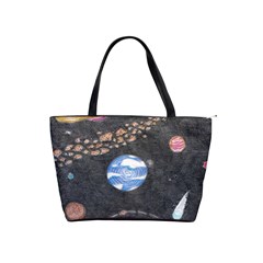 Space Classic Shoulder Handbag by okhismakingart