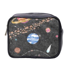 Space Mini Toiletries Bag (two Sides) by okhismakingart