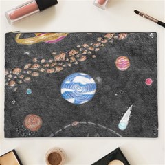 Space Cosmetic Bag (xxl) by okhismakingart