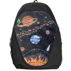 Space Backpack Bag by okhismakingart