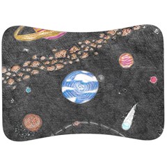 Space Velour Seat Head Rest Cushion by okhismakingart