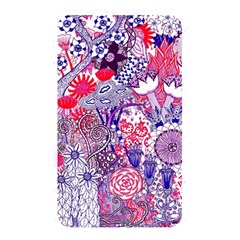 Floral Jungle Purple Memory Card Reader (Rectangular)