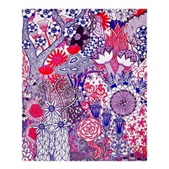 Floral Jungle Purple Shower Curtain 60  x 72  (Medium) 