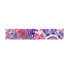 Floral Jungle Purple Flano Scarf (Mini)