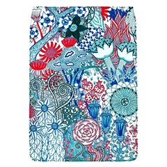 Floral Jungle Blue Removable Flap Cover (s) by okhismakingart