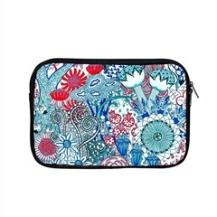 Floral Jungle Blue Apple Macbook Pro 15  Zipper Case