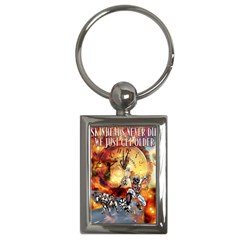 Combat76 Skin And Bones Key Chain (rectangle) by Combat76clothing