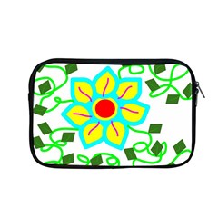 Digital Flower Apple Macbook Pro 13  Zipper Case by okhismakingart