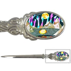 Angel s City Scanned Version Letter Opener by okhismakingart