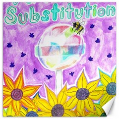 Artificial Substitution Canvas 20  X 20  by okhismakingart