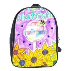 Artificial Substitution School Bag (xl) by okhismakingart