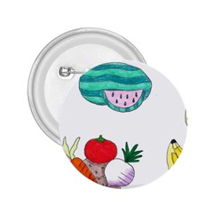 Fruits Veggies 2 25  Buttons by okhismakingart